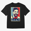 Messi Pop Art Portrait Classic T-Shirt Cheer through Every Moment of FIFA World Cup 2026 Made for Neymar, Germany Energy, Supporter Pride, Iconic Celebrations, Legendary Names and Global Match Day Energy; Perfect for Fans, Collectors, Family