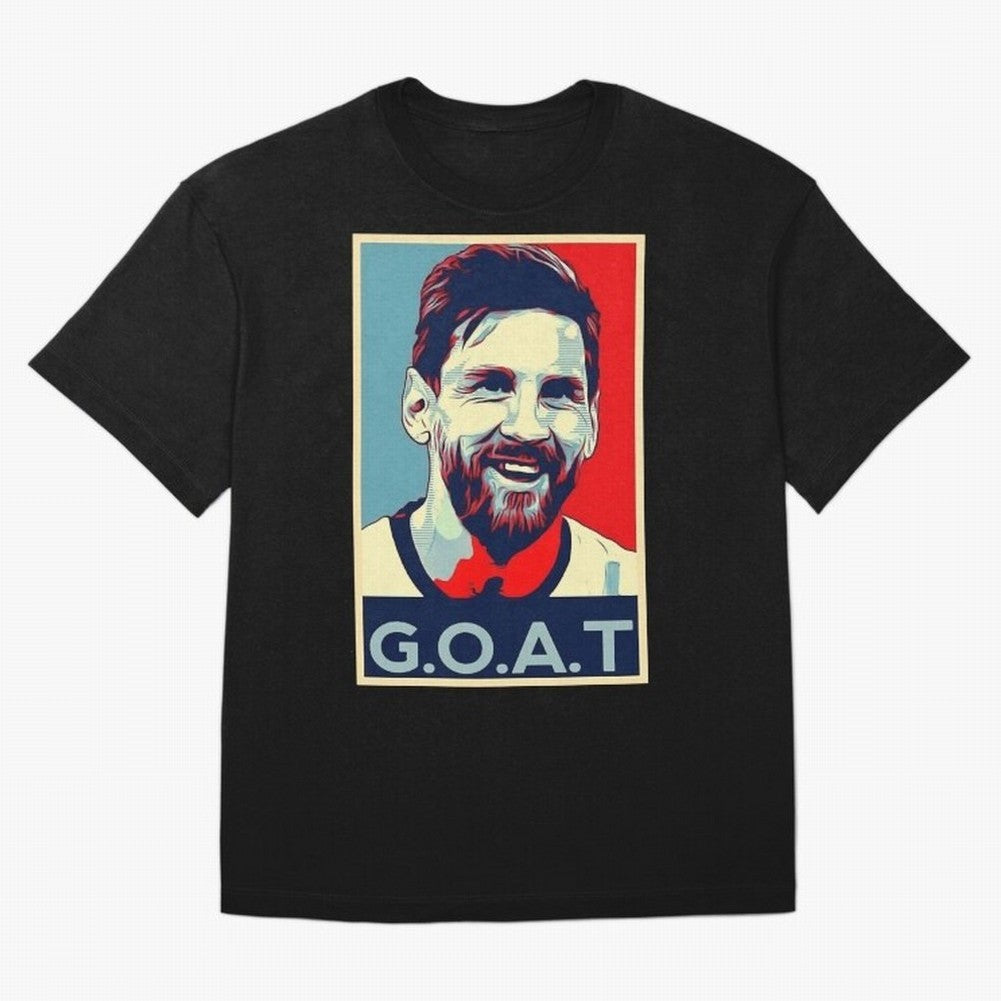 Messi Pop Art Portrait Classic T-Shirt Cheer through Every Moment of FIFA World Cup 2026 Made for Neymar, Germany Energy, Supporter Pride, Iconic Celebrations, Legendary Names and Global Match Day Energy; Perfect for Fans, Collectors, Family