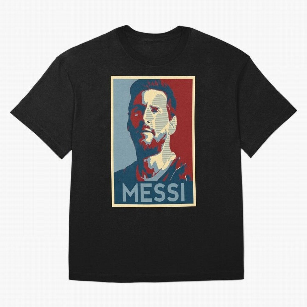 Lionel Messi Oversized T-Shirt Stand with FIFA World Cup 2026 USA Canada Mexico for Fans of Messi, CR7 and Mbappe and England, France and Netherlands, Bringing Match Day Excitement, Supporter Culture, Golden Goals and Global Football Passion;
