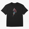 Lionel Messi Oversized T-Shirt Represent Football Lovers during FIFA World Cup 2026 Spirit, Celebrating Portugal, Spain and Germany, Messi, CR7 and Mbappe, Championship Spirit, Famous Goals, Roaring Crowds and International Football Unity; Made for