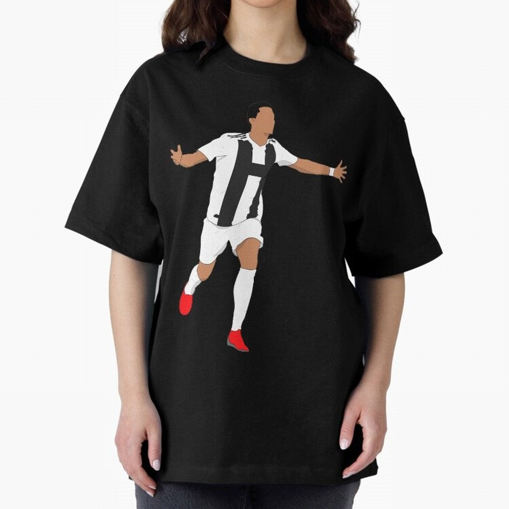 Ronaldo Oversized T-Shirt Join Supporters Worldwide for FIFA World Cup 2026 Group Stage Spirit, Filled with France, CR7, Match Day Excitement, Supporter Culture, Golden Goals and Global Football Passion; Created for Match Day Parties, Soccer Gifts,