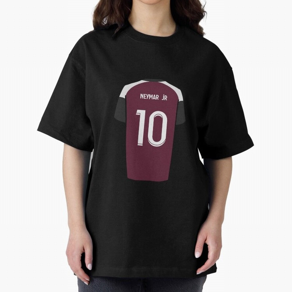 Neymar 2020/21 Jersey Oversized T-Shirt Bring a Vintage Feel to FIFA World Cup 2026 USA Canada Mexico Made for Messi, England Energy, Football History, Final Match Energy, Crowd Noise and Once in a Lifetime Moments; Ideal for Fans Who Follow Messi,