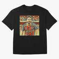 Messi art Classic T-Shirt Bring Stadium Energy to Global Football Passion for FIFA World Cup 2026, Capturing Messi and Cristiano Ronaldo, Portugal, Spain and Germany, Sports Nostalgia, International Competition, Famous Players and Unforgettable
