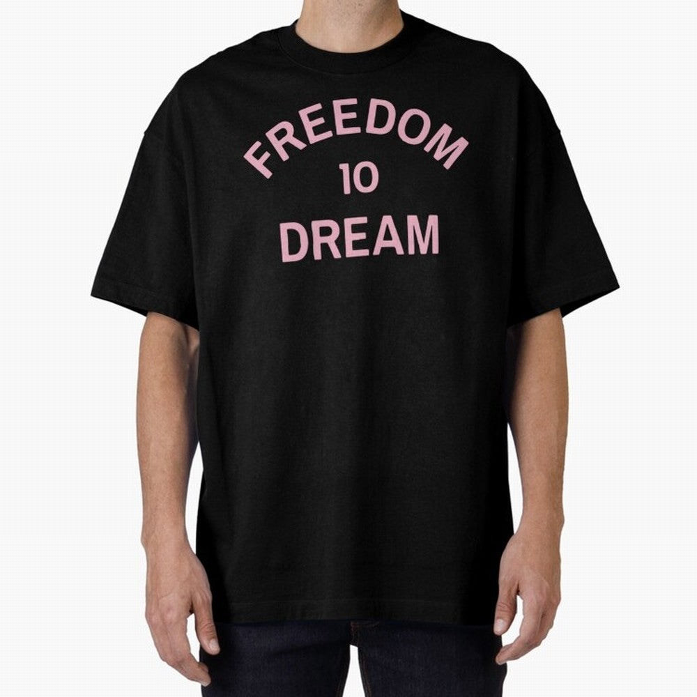 Freedom 10 Dream Oversized T-Shirt Honor the Football Icons of FIFA World Cup 2026 USA Canada Mexico for Fans of CR7 and Messi and Spain, Bringing Match Day Excitement, Supporter Culture, Golden Goals and Global Football Passion; Perfect for