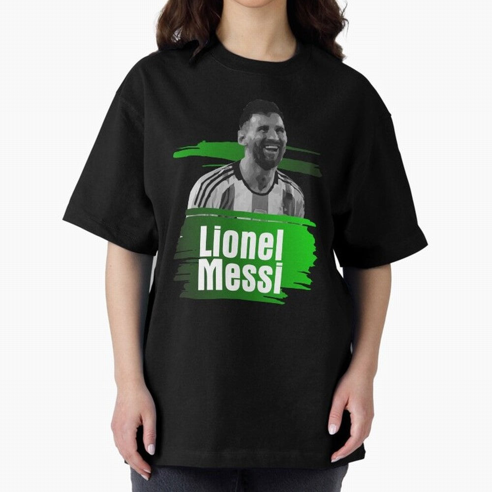 Lionel Messi Oversized T-Shirt Join the Countdown to FIFA World Cup 2026 Group Stage Featuring Messi, Argentina and Brazil Energy, Supporter Pride, Iconic Celebrations, Legendary Names and Global Match Day Energy; Perfect for Fans, Collectors,