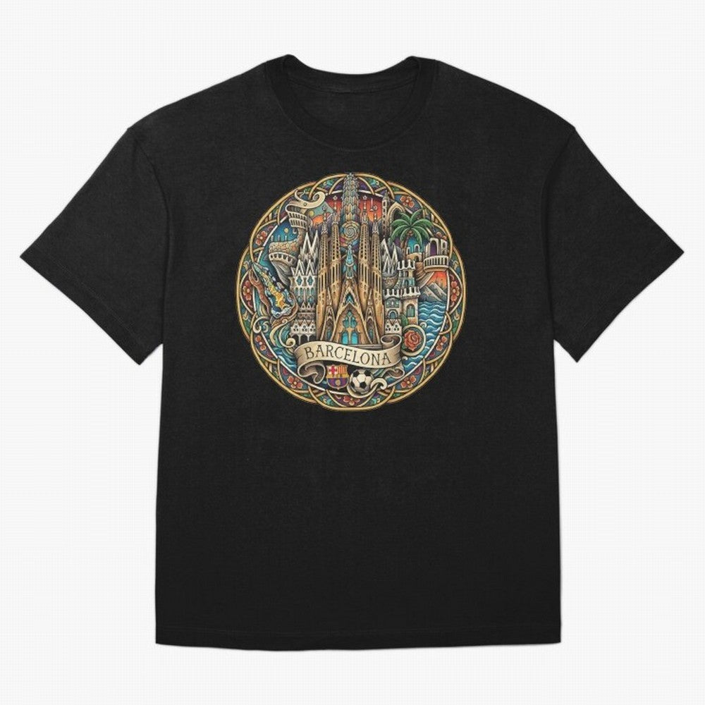 BARCELONA Classic T-Shirt Cheer through Every Moment of Match Day Hype around FIFA World Cup 2026 USA Canada Mexico, Messi, Neymar and Mbappe, Spain and Netherlands, Fan Favorite Moments, National Team Passion, Big Match Drama and Soccer History;