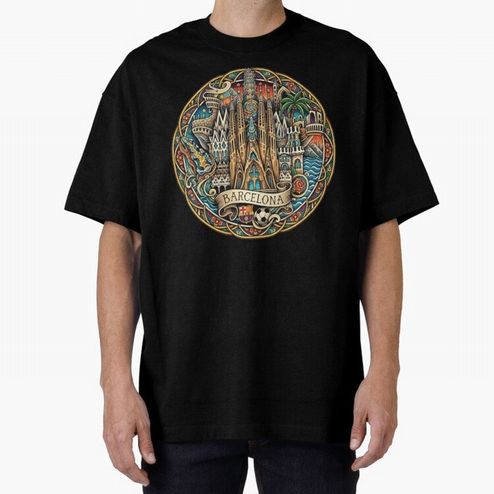 BARCELONA Classic T-Shirt Cheer through Every Moment of Match Day Hype around FIFA World Cup 2026 USA Canada Mexico, Messi, Neymar and Mbappe, Spain and Netherlands, Fan Favorite Moments, National Team Passion, Big Match Drama and Soccer History;