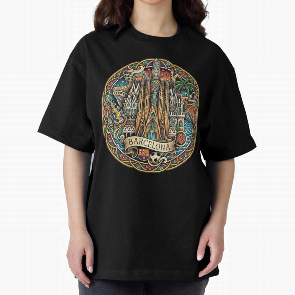 BARCELONA Classic T-Shirt Cheer through Every Moment of Match Day Hype around FIFA World Cup 2026 USA Canada Mexico, Messi, Neymar and Mbappe, Spain and Netherlands, Fan Favorite Moments, National Team Passion, Big Match Drama and Soccer History;