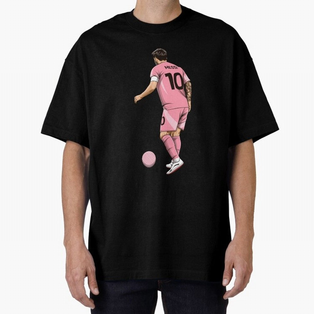 Lionel Messi Oversized T-Shirt Get Ready for the FIFA World Cup 2026 Journey through Messi Highlights, England and Germany Pride, Soccer Culture, Superstar Moments, National Team Dreams and Competitive Fire; Ideal for Fans Who Follow Messi,
