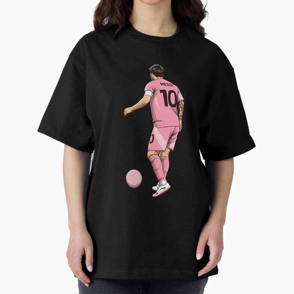 Lionel Messi Oversized T-Shirt Get Ready for the FIFA World Cup 2026 Journey through Messi Highlights, England and Germany Pride, Soccer Culture, Superstar Moments, National Team Dreams and Competitive Fire; Ideal for Fans Who Follow Messi,