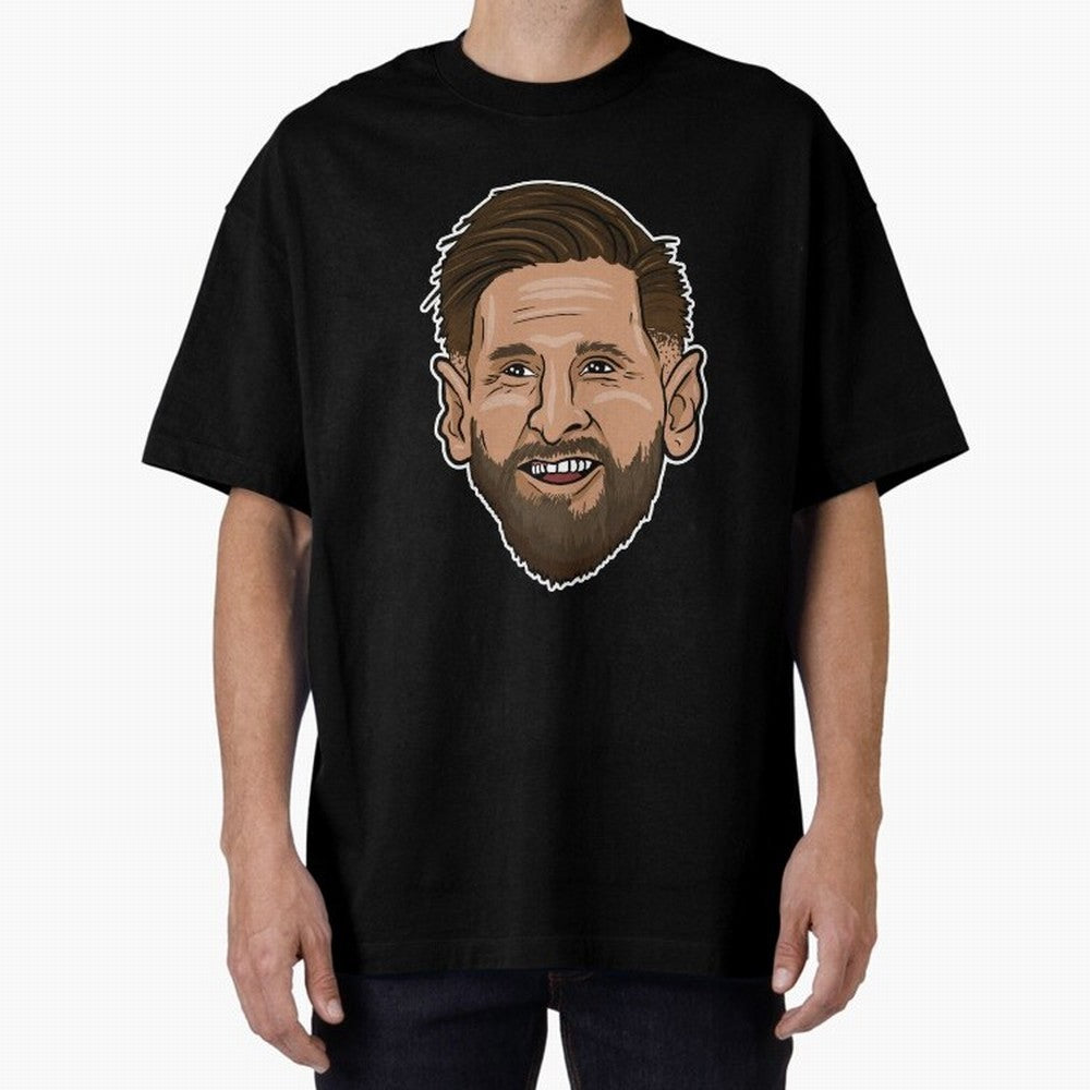 messi cartoon face Classic T-Shirt Celebrate Fan Culture around FIFA World Cup 2026 for Fans of Haaland and Mbappe and Argentina, Bringing Tournament Hype, Historic Matchups, Family Viewing Parties and Global Sports Pride; Perfect for People Who