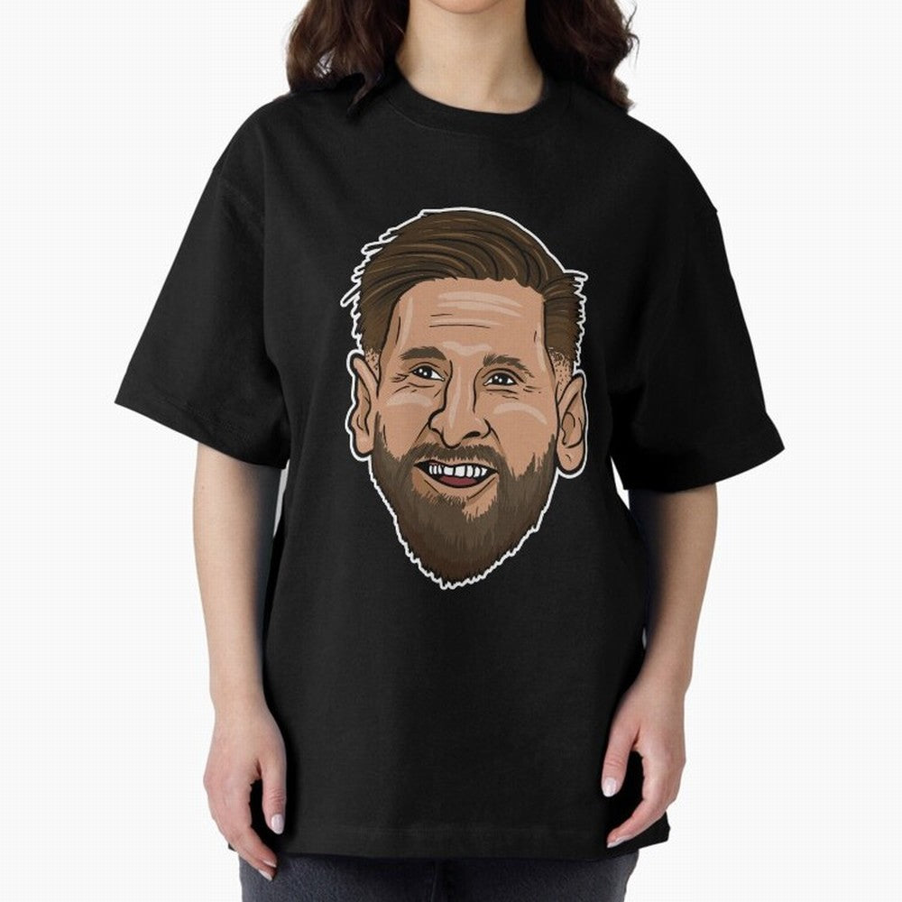 messi cartoon face Classic T-Shirt Celebrate Fan Culture around FIFA World Cup 2026 for Fans of Haaland and Mbappe and Argentina, Bringing Tournament Hype, Historic Matchups, Family Viewing Parties and Global Sports Pride; Perfect for People Who
