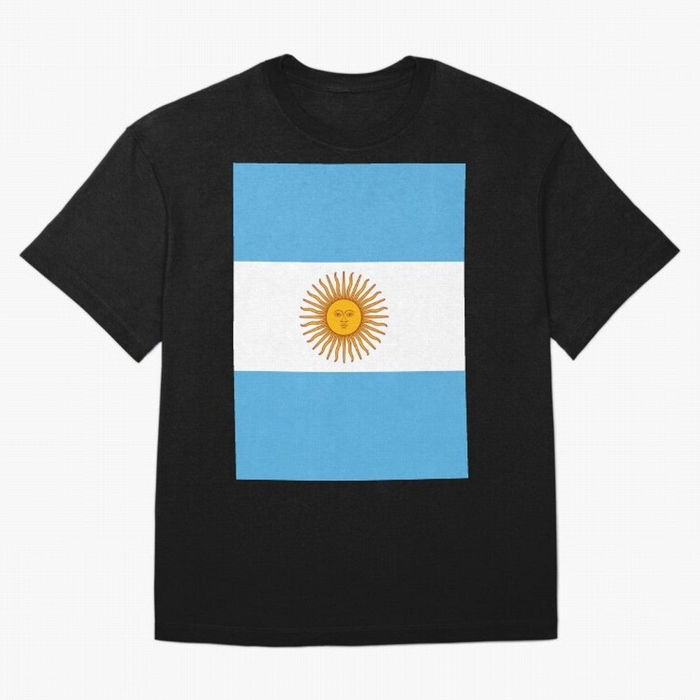 Argentina Oversized T-Shirt Follow the Final Road of FIFA World Cup 2026 Spirit, Capturing France and Portugal, Messi and Cristiano Ronaldo, Goal Celebration Energy, Supporter Heritage, Football Icons and Worldwide Tournament Joy; Ideal for Fans