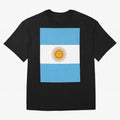 Argentina Oversized T-Shirt Follow the Final Road of FIFA World Cup 2026 Spirit, Capturing France and Portugal, Messi and Cristiano Ronaldo, Goal Celebration Energy, Supporter Heritage, Football Icons and Worldwide Tournament Joy; Ideal for Fans