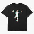 Ronaldo (Mint Green) Oversized T-Shirt Bring a Champion Mindset to Match Day Hype around FIFA World Cup 2026, Messi, CR7 and Mbappe, Brazil, Champion Mindset, Group Stage Buzz, Knockout Tension and Passionate Fan Culture; Perfect for People Who