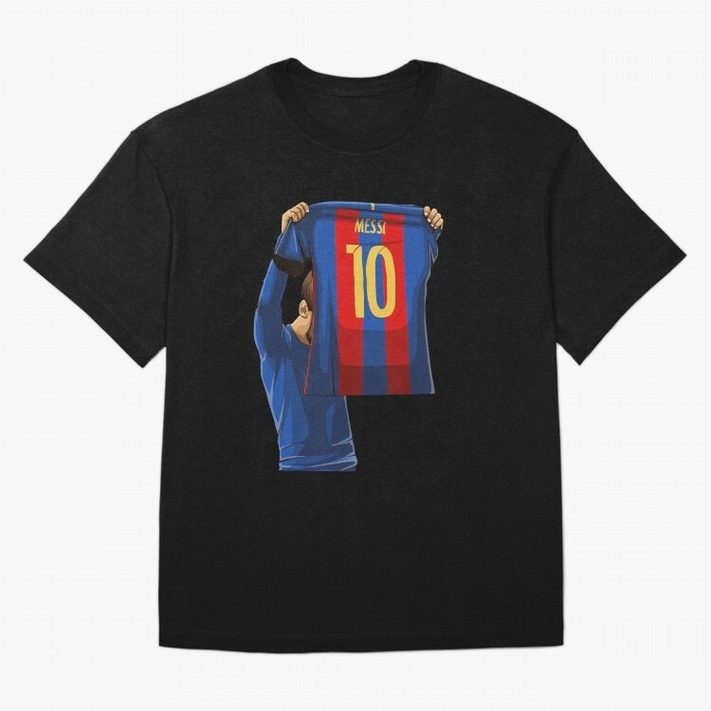 Lionel Messi Oversized T-Shirt Fuel Your Fan Pride for Global Football Passion for FIFA World Cup 2026 USA Canada Mexico, Filled with CR7 and Messi, France and Portugal, Sports Nostalgia, International Competition, Famous Players and Unforgettable