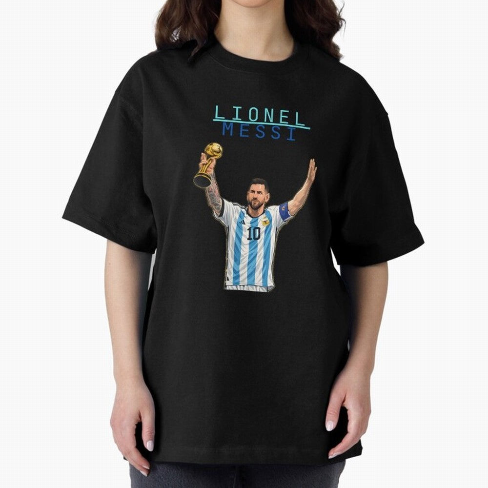 Messi Classic T-Shirt Celebrate Football Heritage in FIFA World Cup 2026 USA Canada Mexico Highlighting Haaland and Mbappe, Argentina and Brazil Energy, Championship Spirit, Famous Goals, Roaring Crowds and International Football Unity; Perfect for