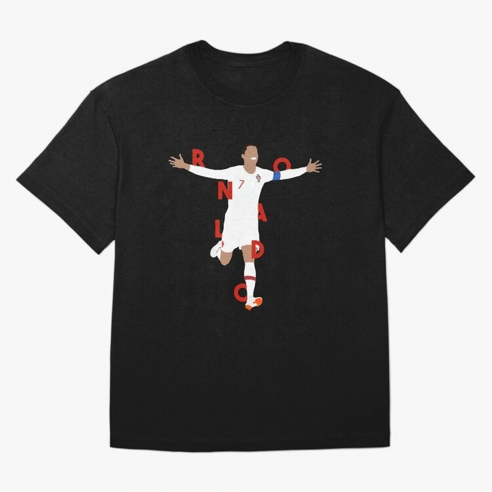 Ronaldo Classic T-Shirt Bring International Match Energy to Match Day Hype around FIFA World Cup 2026 USA Canada Mexico, Neymar, Haaland and Cristiano Ronaldo, Brazil, Portugal and Argentina, Supporter Pride, Iconic Celebrations, Legendary Names