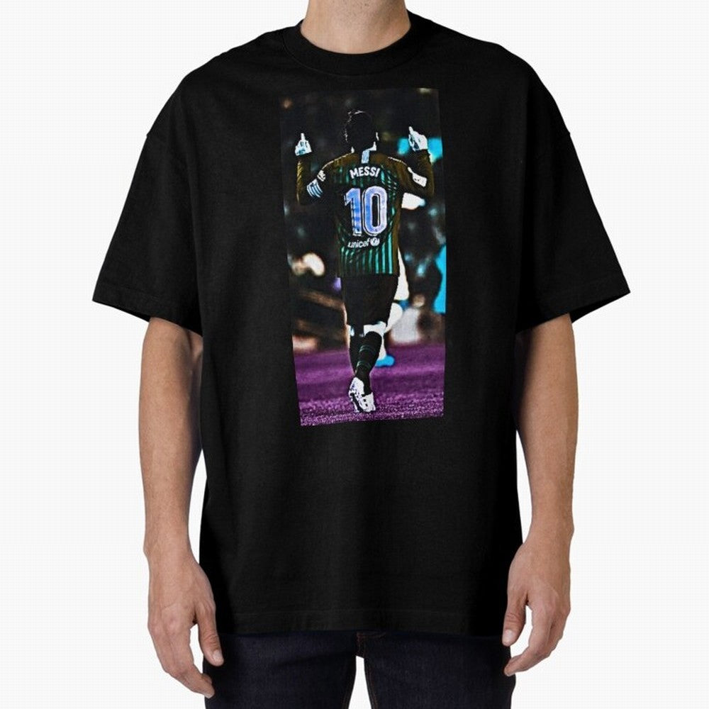 Lionel Messi Oversized T-Shirt Upgrade Match Day Hype around FIFA World Cup 2026 Group Stage, Haaland, Argentina and Brazil, Game Day Rituals, Football Legends, Country Pride and the Road to the Final; Made for Collectors Who Enjoy Iconic Players,