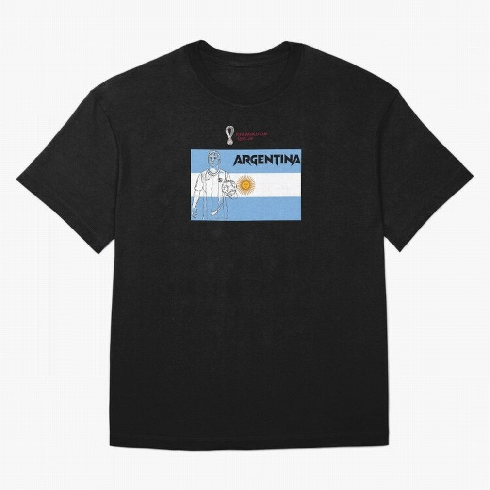 Argentina - FIFA World Cup - Qatar 2022 Oversized T-Shirt Fuel the Hype around the FIFA World Cup 2026 Group Stage Journey through Mbappe and Neymar Highlights, England, France and Netherlands Pride, Soccer Culture, Superstar Moments, National Team
