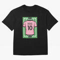 Leo Messi Inter Miami 8-Bit Soccer Football Classic T-Shirt Mark FIFA World Cup 2026 Celebrating CR7, Argentina and Brazil Energy, Stadium Chants, National Pride, Trophy Dreams and Unforgettable Football Memories; Great for Watch Parties, Sports