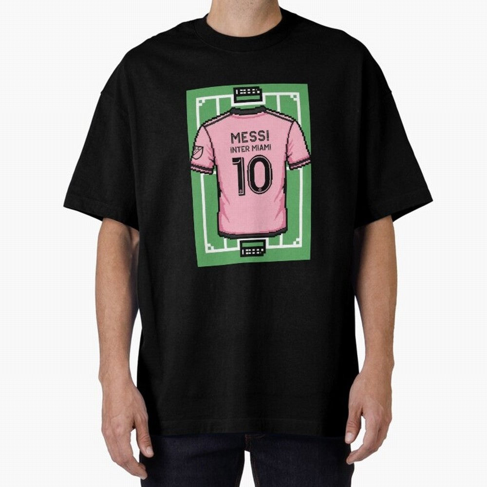 Leo Messi Inter Miami 8-Bit Soccer Football Classic T-Shirt Mark FIFA World Cup 2026 Celebrating CR7, Argentina and Brazil Energy, Stadium Chants, National Pride, Trophy Dreams and Unforgettable Football Memories; Great for Watch Parties, Sports