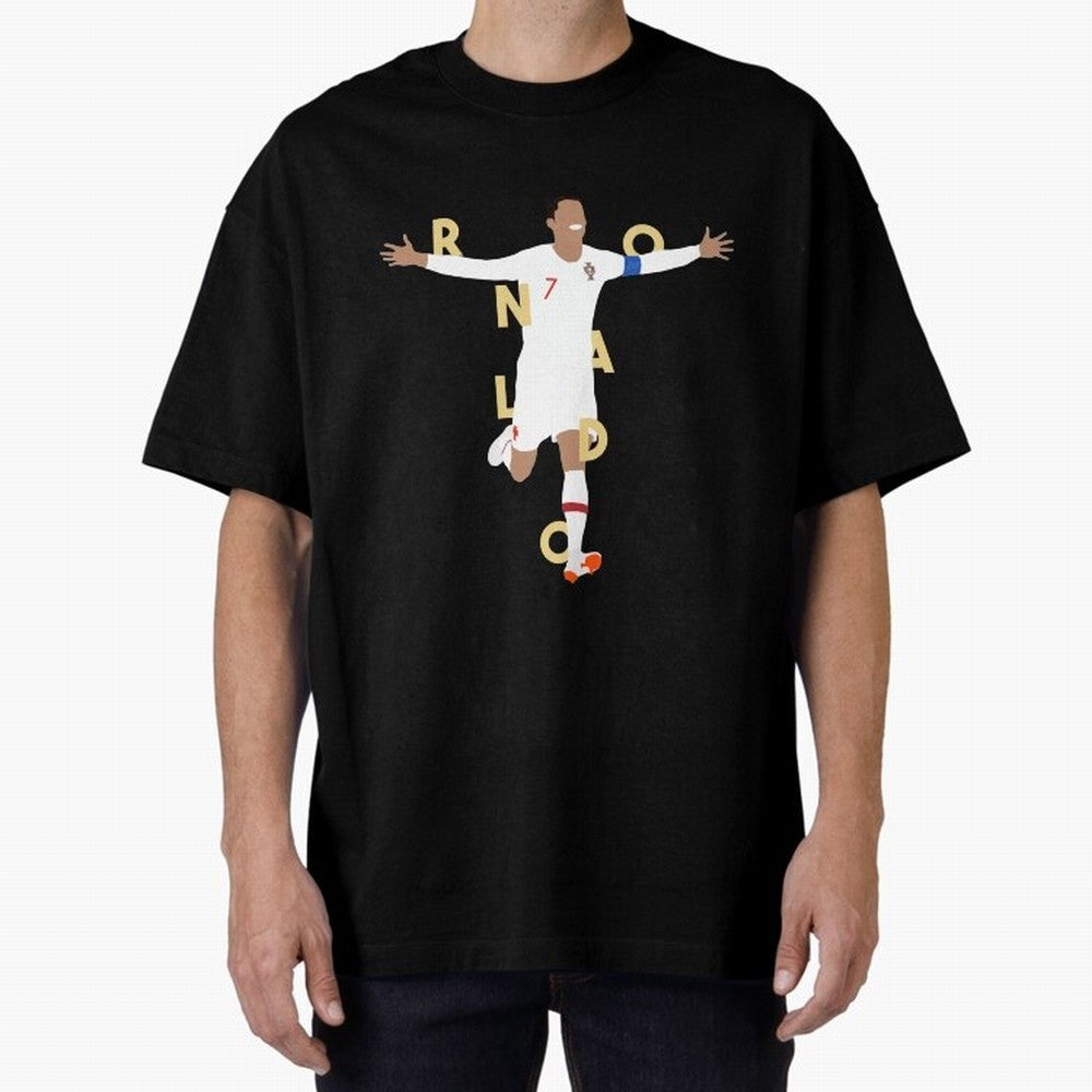 Ronaldo (Gold) Classic T-Shirt Show Your Tournament Heart for Global Football Passion for FIFA World Cup 2026 Group Stage, Driven by Haaland, France, Goal Celebration Energy, Supporter Heritage, Football Icons and Worldwide Tournament Joy; Ideal