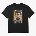 Lionel Messi Oversized T-Shirt Bring the FIFA World Cup 2026 Journey through Messi, CR7 and Mbappe Highlights, England, France and Netherlands Pride, Goal Celebration Energy, Supporter Heritage, Football Icons and Worldwide Tournament Joy; Built
