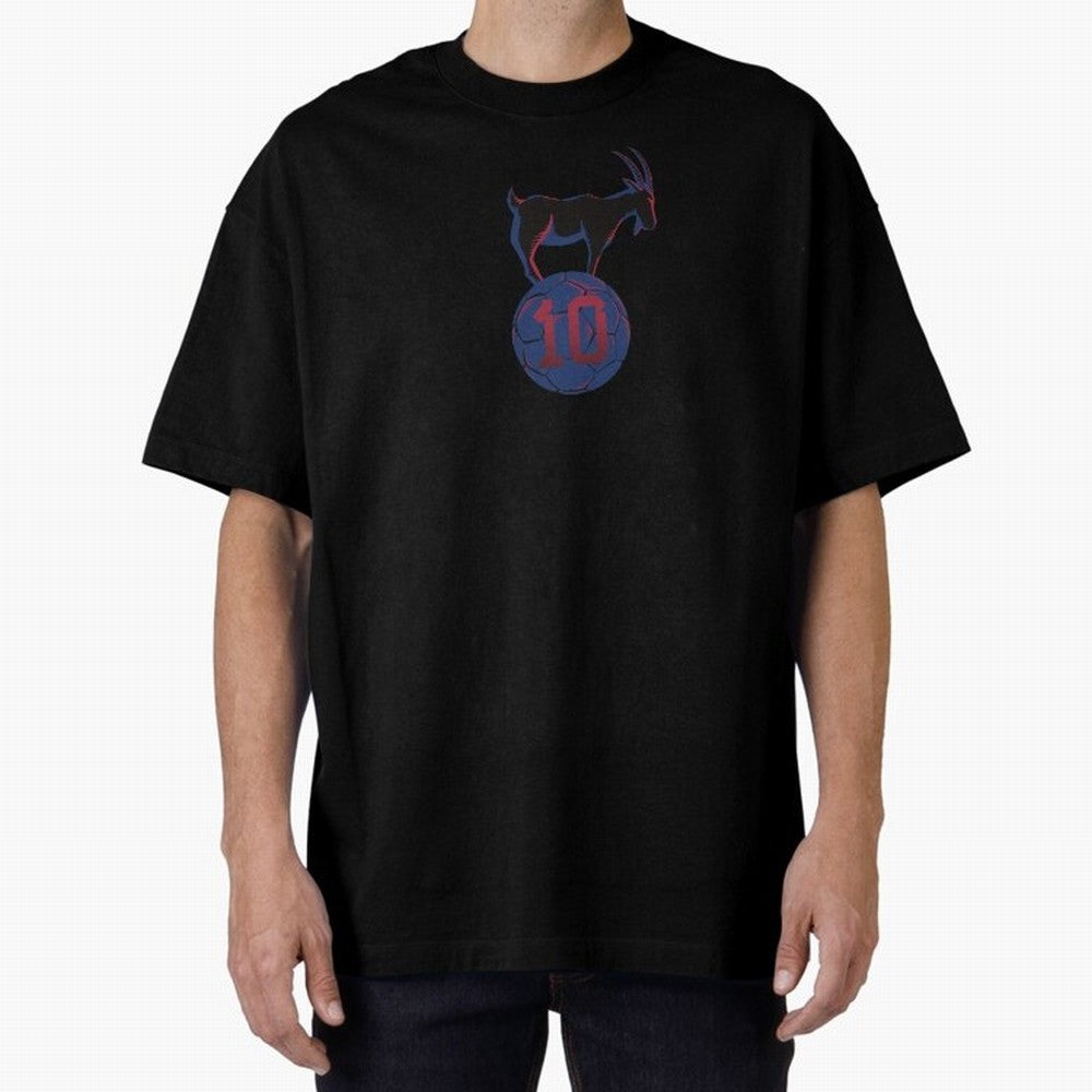 Messi 10 GOAT (Blue Soccer Ball FCB Futbol) Classic T-Shirt Step into Global Football Passion for FIFA World Cup 2026 USA Canada Mexico, Featuring Neymar, Germany, Football Festival Excitement, Trophy Ambitions, Country Rivalries and Star Player