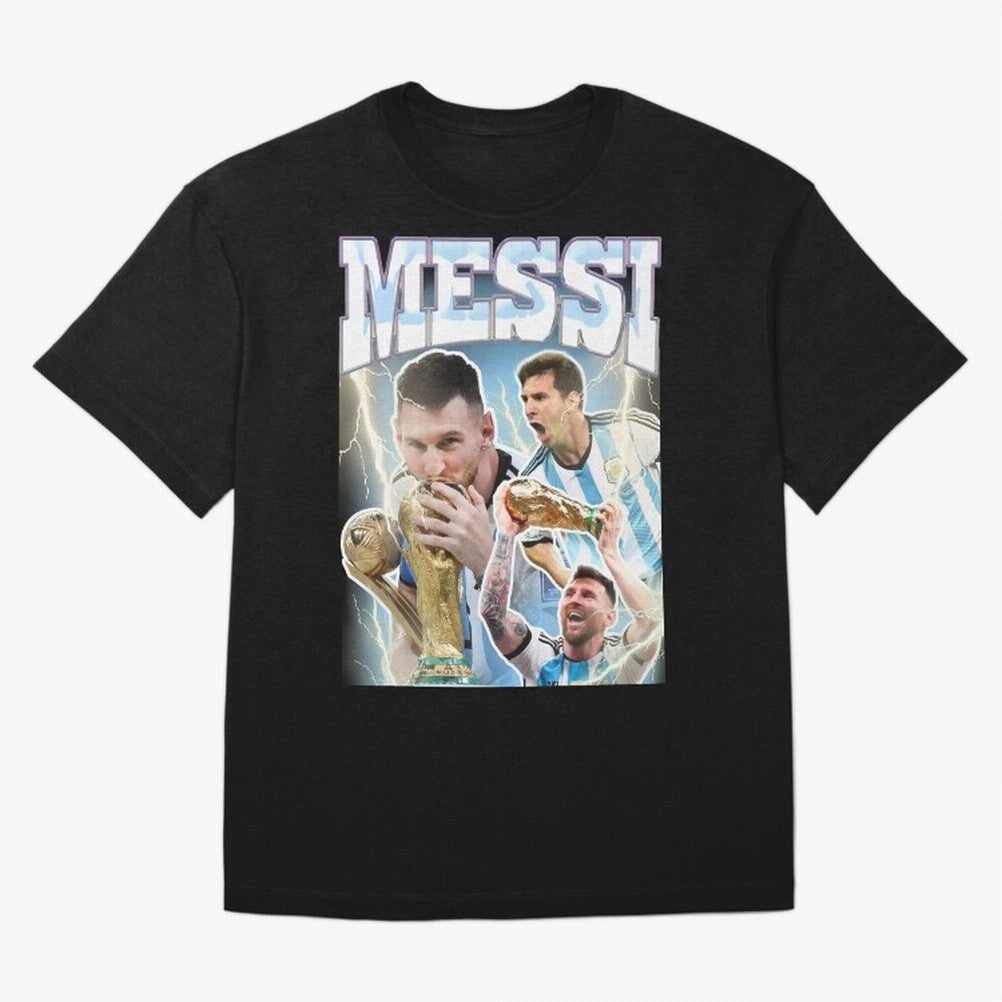 Messi Champion Vintage Retro Design Classic T-Shirt Share the Excitement of Global Football Passion for FIFA World Cup 2026, Filled with Messi, CR7 and Mbappe, Spain and Netherlands, Supporter Pride, Iconic Celebrations, Legendary Names and Global