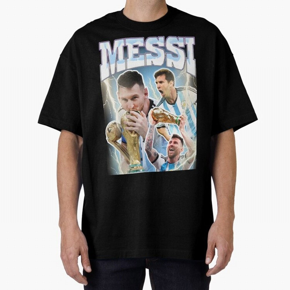 Messi Champion Vintage Retro Design Classic T-Shirt Share the Excitement of Global Football Passion for FIFA World Cup 2026, Filled with Messi, CR7 and Mbappe, Spain and Netherlands, Supporter Pride, Iconic Celebrations, Legendary Names and Global
