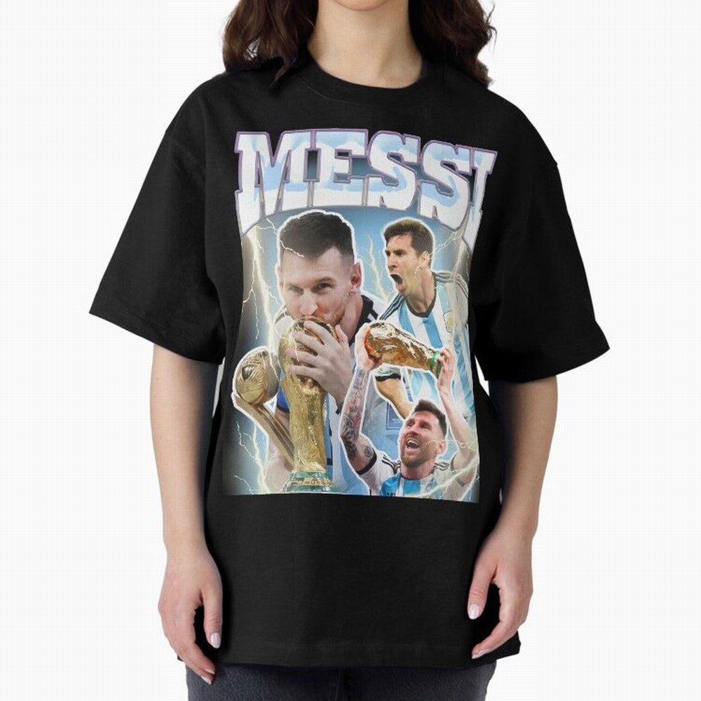 Messi Champion Vintage Retro Design Classic T-Shirt Share the Excitement of Global Football Passion for FIFA World Cup 2026, Filled with Messi, CR7 and Mbappe, Spain and Netherlands, Supporter Pride, Iconic Celebrations, Legendary Names and Global
