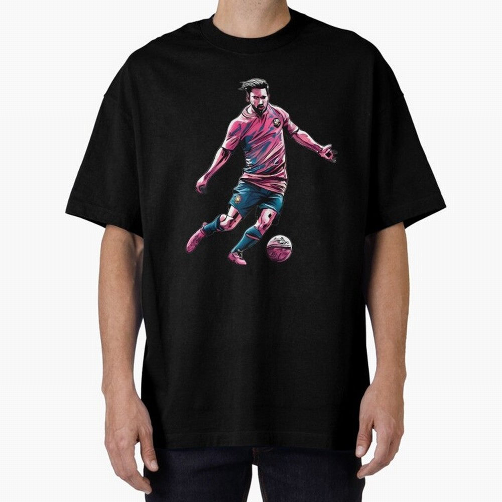Lionel Messi watercolor drawing Classic T-Shirt Represent Football Lovers during Match Day Hype around FIFA World Cup 2026 Group Stage, Haaland, Brazil, Portugal and Argentina, Game Day Rituals, Football Legends, Country Pride and the Road to the