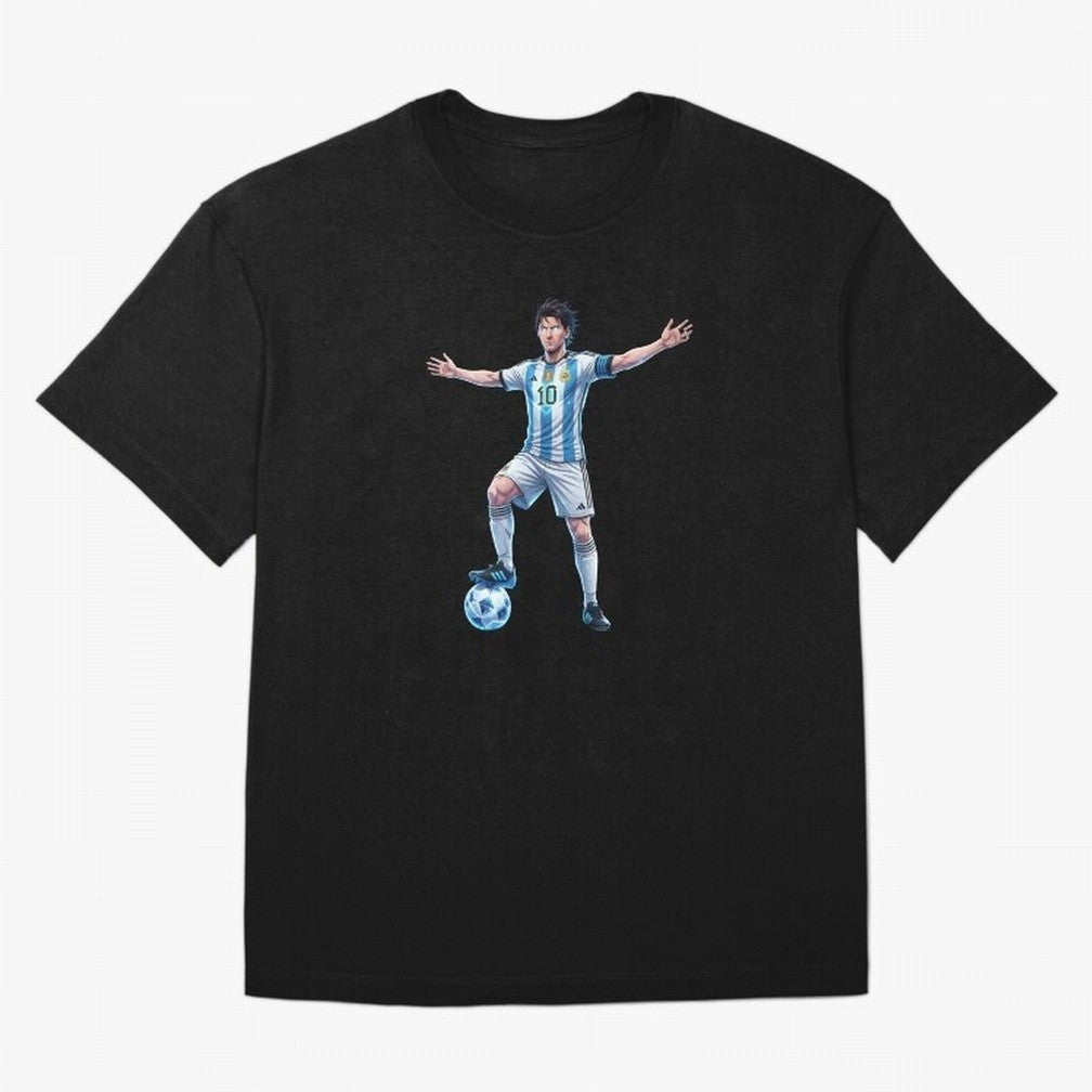 The GOAT | Anime style Classic T-Shirt Bring Match Day Fire to Match Day Hype around FIFA World Cup 2026 USA Canada Mexico, Cristiano Ronaldo, France and Portugal, Football Festival Excitement, Trophy Ambitions, Country Rivalries and Star Player