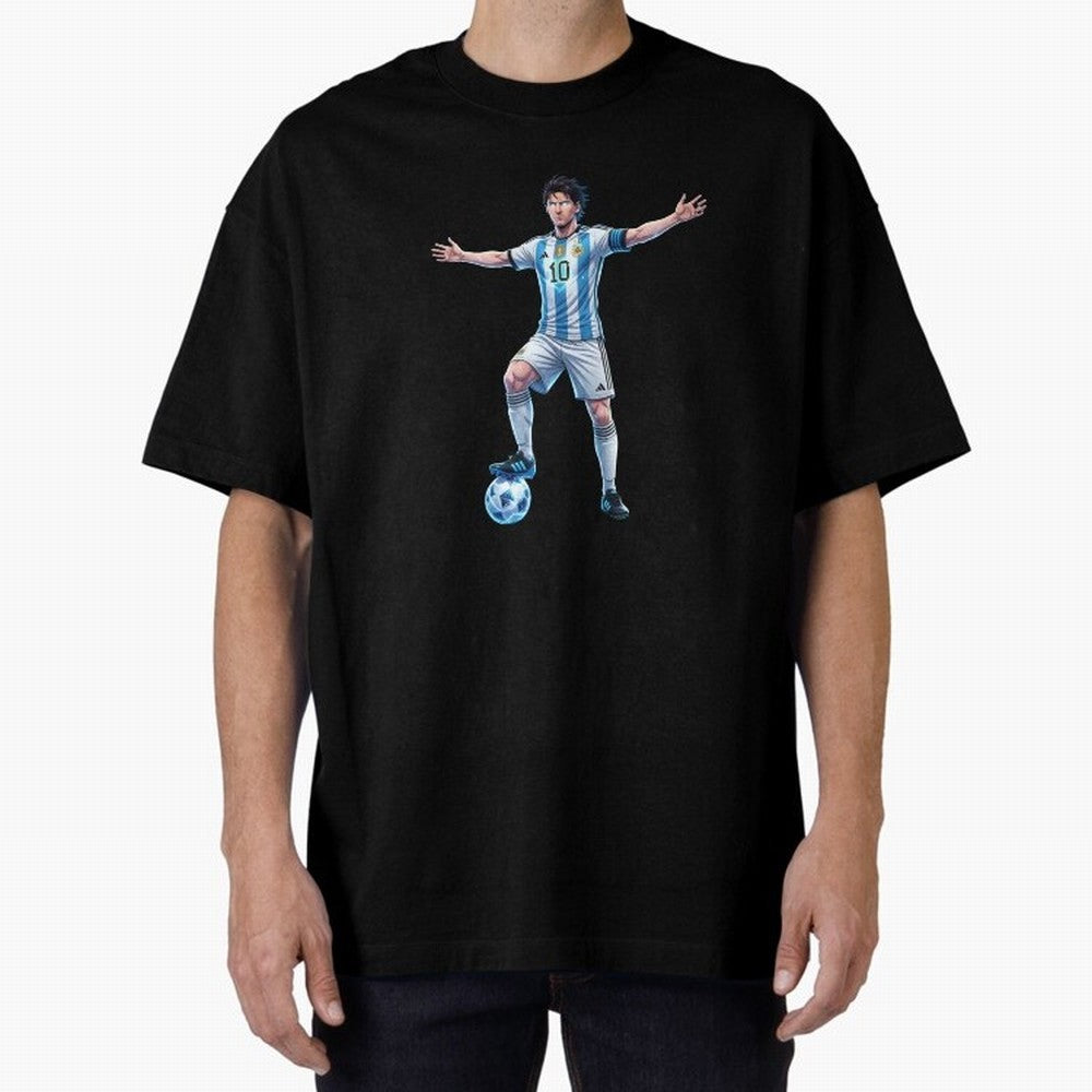 The GOAT | Anime style Classic T-Shirt Bring Match Day Fire to Match Day Hype around FIFA World Cup 2026 USA Canada Mexico, Cristiano Ronaldo, France and Portugal, Football Festival Excitement, Trophy Ambitions, Country Rivalries and Star Player