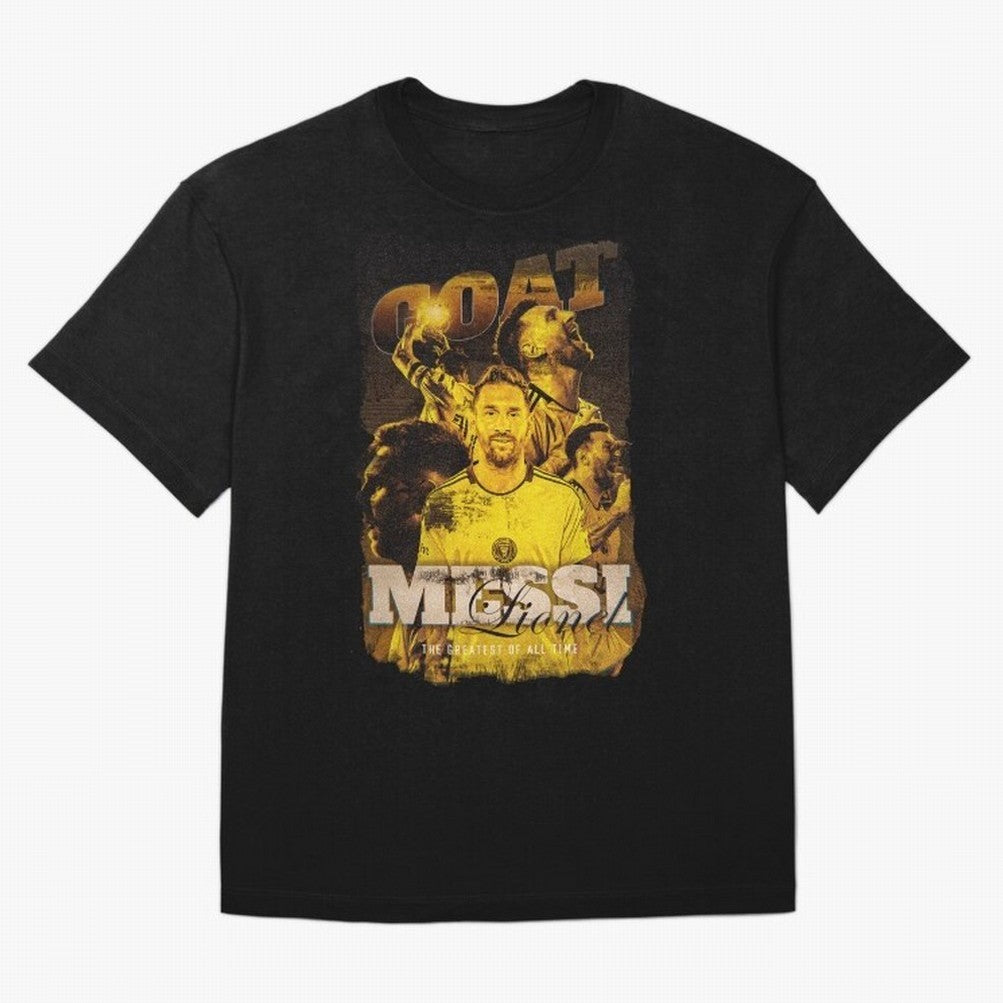 Messi The GOAT Oversized T-Shirt Bring Supporter Culture to Match Day Hype around FIFA World Cup 2026 USA Canada Mexico, Mbappe and Neymar, Spain, Match Day Excitement, Supporter Culture, Golden Goals and Global Football Passion; Ideal for Football