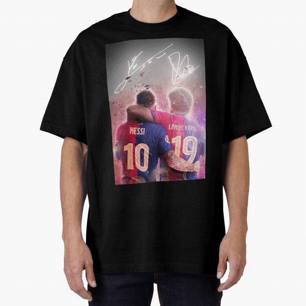 Messi The GOAT Oversized T-Shirt Bring Supporter Culture to Match Day Hype around FIFA World Cup 2026 USA Canada Mexico, Cristiano Ronaldo, England and Germany, Game Day Rituals, Football Legends, Country Pride and the Road to the Final; Made for