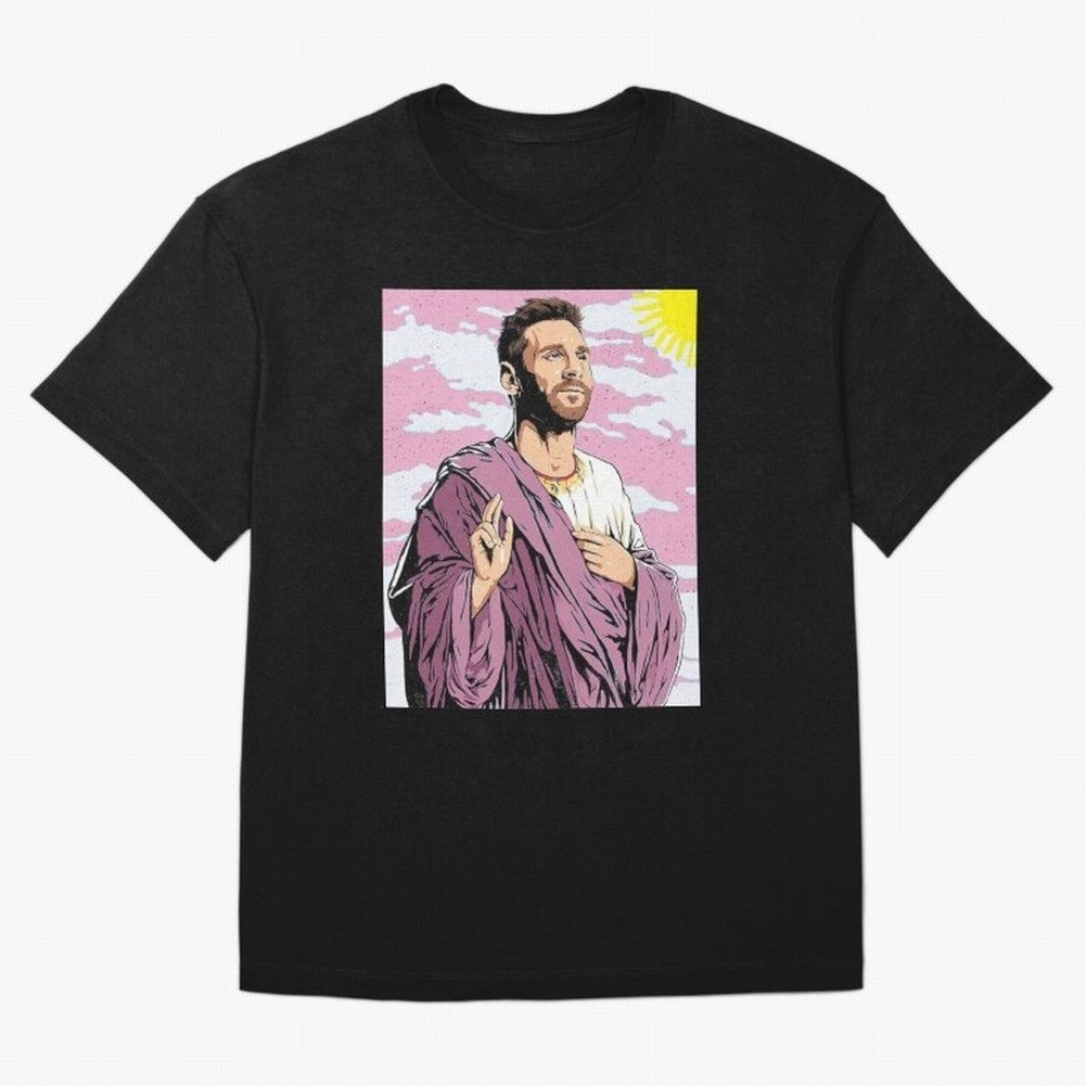 Messi the best Oversized T-Shirt Support Your Favorite Stars during FIFA World Cup 2026 USA Canada Mexico for Fans of Neymar and Portugal, Spain and Germany, Bringing Soccer Culture, Superstar Moments, National Team Dreams and Competitive Fire;