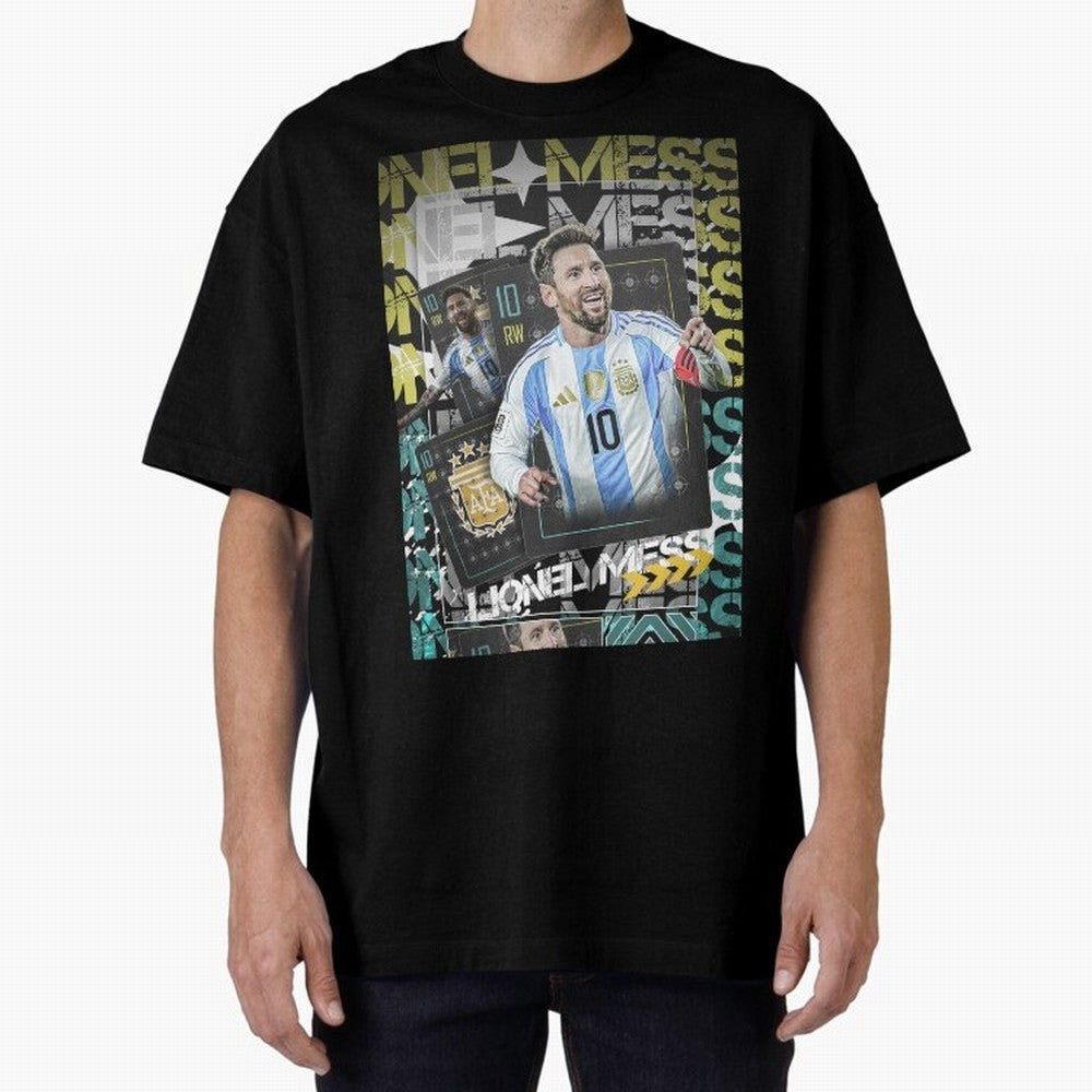Lionel Messi Argentina Maestro Trading Card Cinematic Poster Classic T-Shirt Support the Legends of FIFA World Cup 2026 Spirit, Highlighting England, France and Netherlands, CR7, Football Festival Excitement, Trophy Ambitions, Country Rivalries and