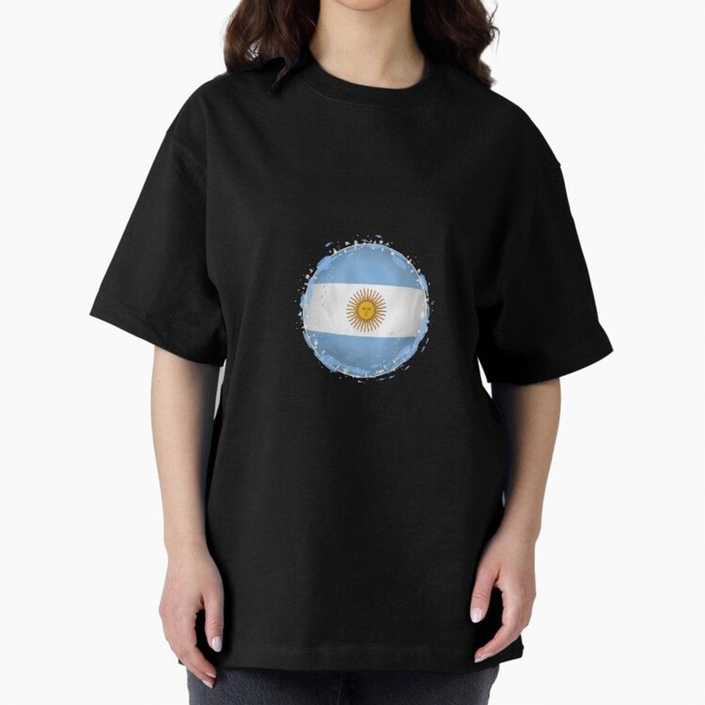 Argentina Classic T-Shirt Celebrate Classic Football Spirit in Global Football Passion for FIFA World Cup 2026 USA Canada Mexico, Connected to CR7 and Messi, Portugal, Supporter Pride, Iconic Celebrations, Legendary Names and Global Match Day