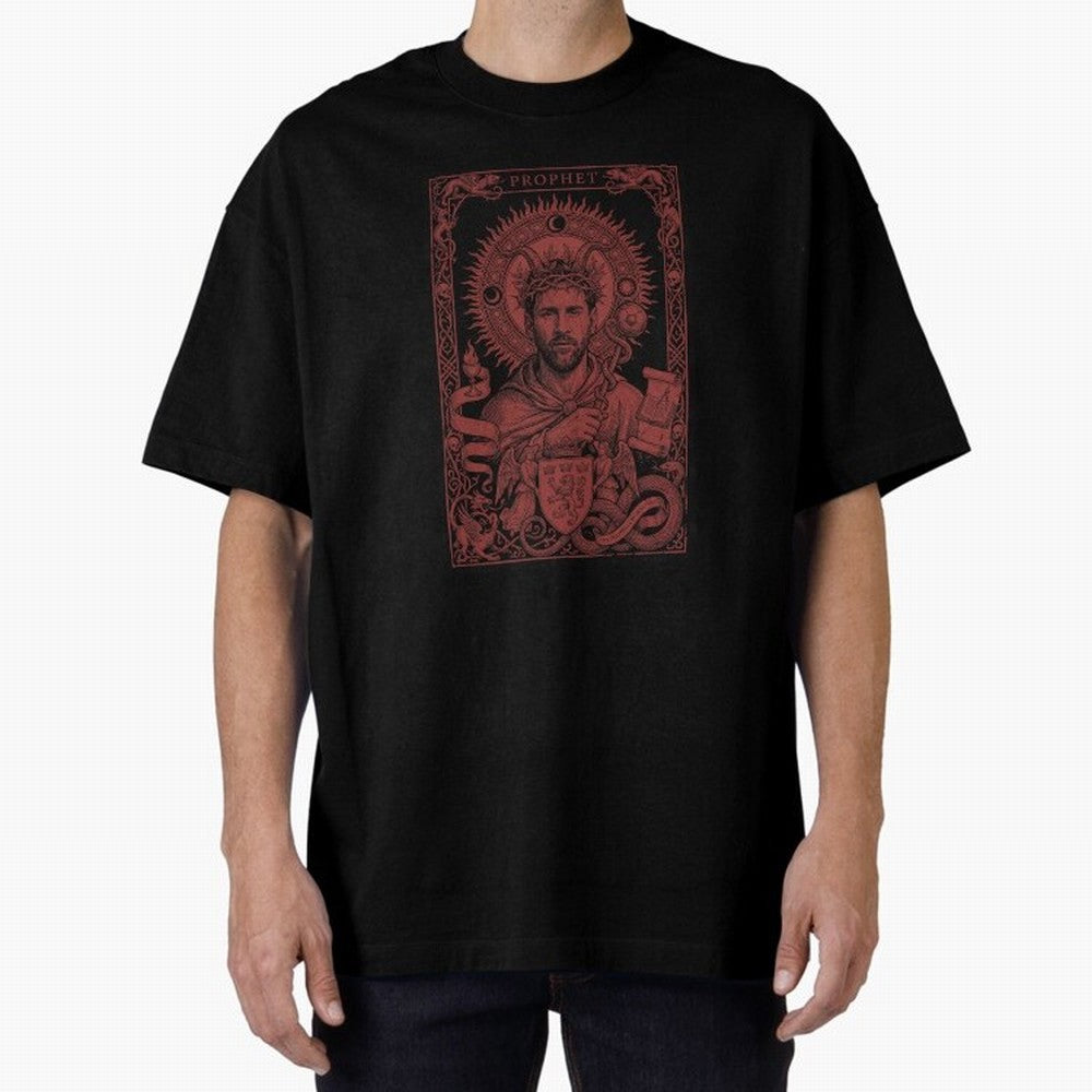 Messi ¡ª The Silent Redeemer Oversized T-Shirt Carry the Dream of Match Day Hype around FIFA World Cup 2026, CR7 and Messi, Argentina, France and Brazil, Tournament Hype, Historic Matchups, Family Viewing Parties and Global Sports Pride; Built for