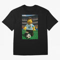 Block Leo Oversized T-Shirt Enjoy the Biggest Football Party of FIFA World Cup 2026 USA Canada Mexico Made for Mbappe, Portugal, Spain and Germany Energy, Championship Spirit, Famous Goals, Roaring Crowds and International Football Unity; Perfect