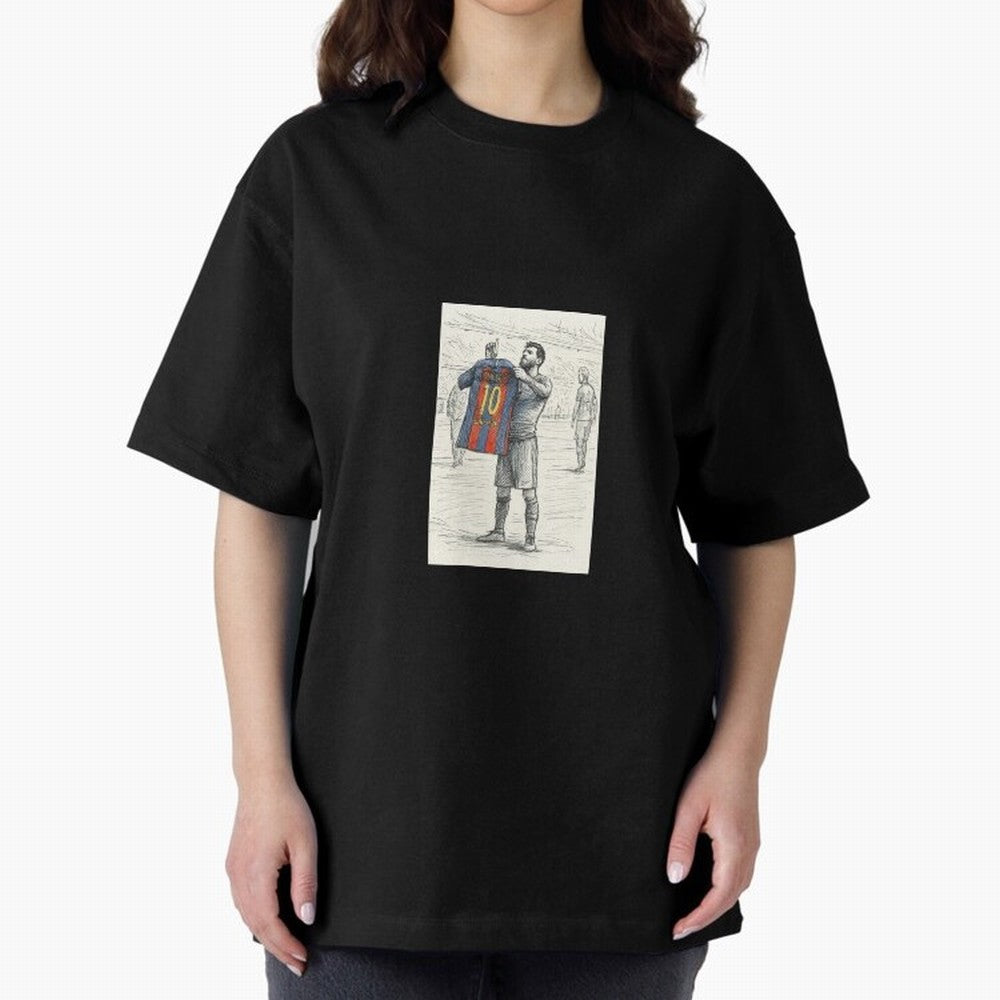 Lionel Messi Iconic Celebration Urban Sketch Classic T-Shirt Show Fan Pride Across Match Day Hype around FIFA World Cup 2026, Haaland, Netherlands, Tournament Hype, Historic Matchups, Family Viewing Parties and Global Sports Pride; Built for