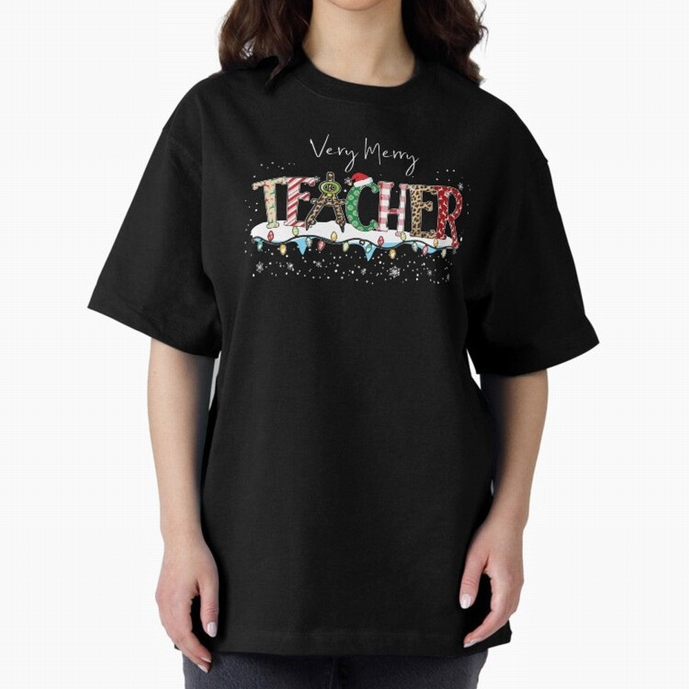 Christmas Teacher Tee, Teacher Holiday Classic T-Shirt Fuel the Hype around FIFA World Cup 2026 for Fans of Messi, CR7 and Mbappe and Germany, Bringing Global Supporter Spirit, Legendary Goals, National Colors and Tournament Celebration; Great for