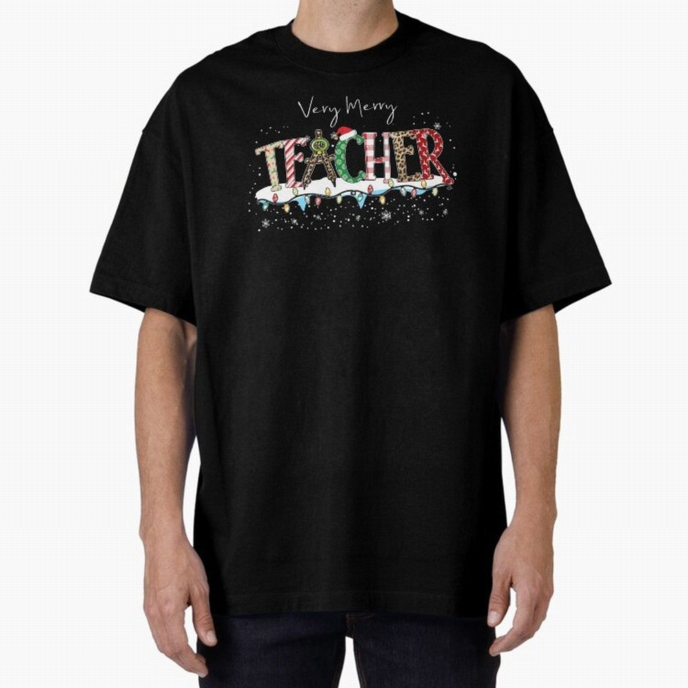 Christmas Teacher Tee, Teacher Holiday Classic T-Shirt Fuel the Hype around FIFA World Cup 2026 for Fans of Messi, CR7 and Mbappe and Germany, Bringing Global Supporter Spirit, Legendary Goals, National Colors and Tournament Celebration; Great for