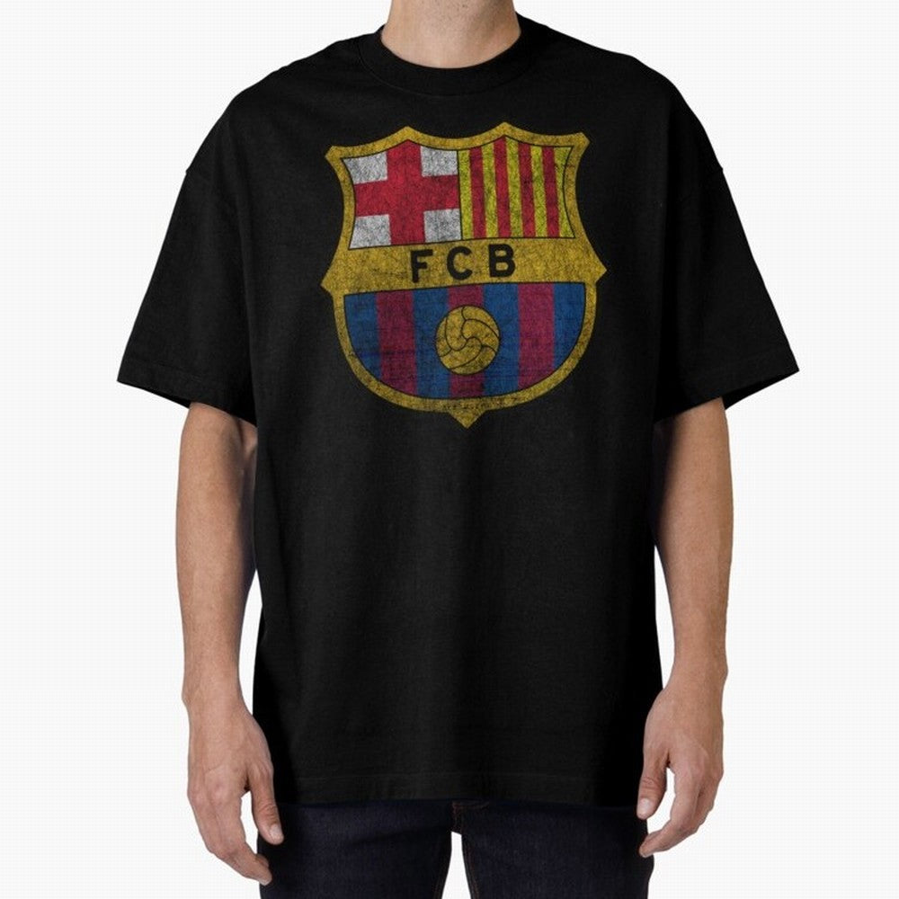 fc barcelona Oversized T-Shirt Show Love for Legendary Goals in FIFA World Cup 2026 Inspired by CR7, Brazil, Portugal and Argentina Energy, Match Day Excitement, Supporter Culture, Golden Goals and Global Football Passion; Ideal for Fans Who Follow