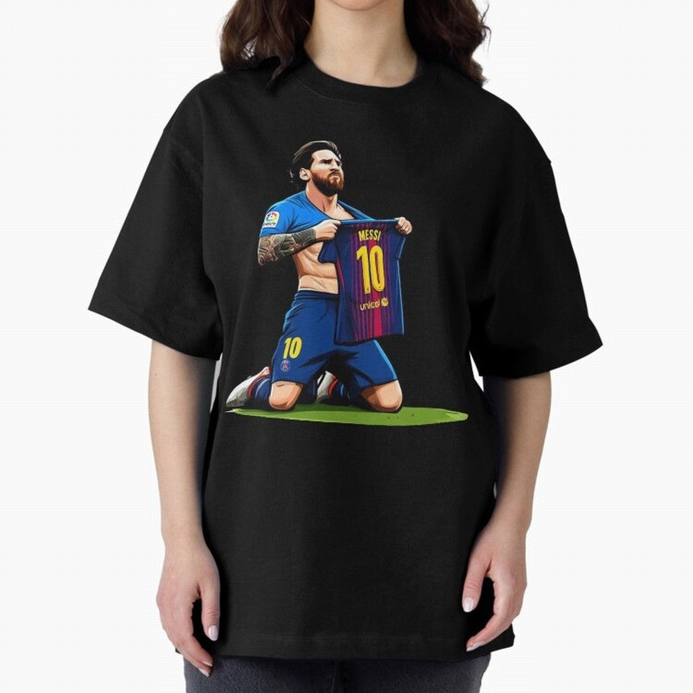Lionel Messi's Barcelona T-Shirt 10 Classic T-Shirt Fuel FIFA World Cup 2026 for Fans of Cristiano Ronaldo, Haaland and CR7 and Argentina and Brazil, Bringing Stadium Chants, National Pride, Trophy Dreams and Unforgettable Football Memories; Made
