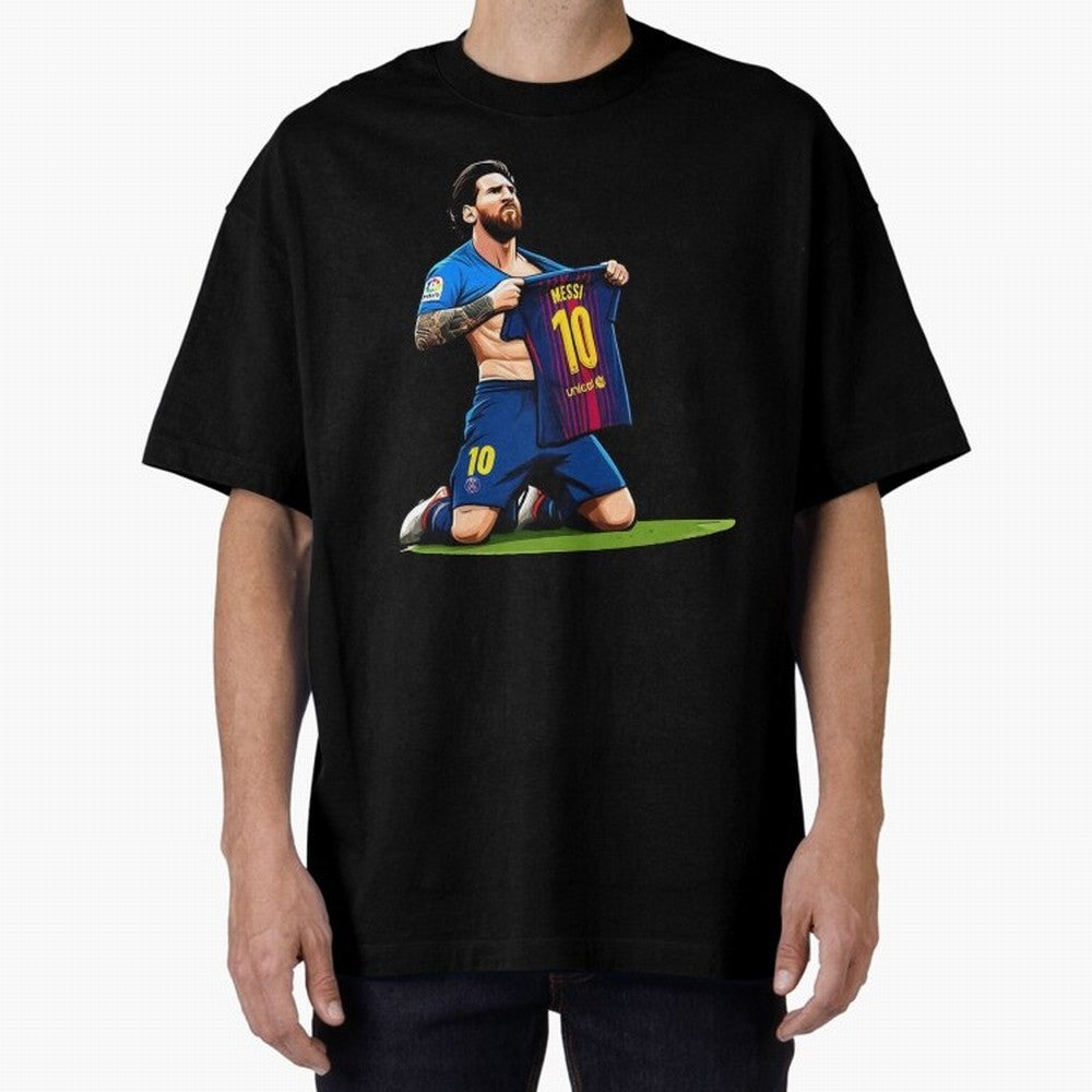 Lionel Messi's Barcelona T-Shirt 10 Classic T-Shirt Fuel FIFA World Cup 2026 for Fans of Cristiano Ronaldo, Haaland and CR7 and Argentina and Brazil, Bringing Stadium Chants, National Pride, Trophy Dreams and Unforgettable Football Memories; Made