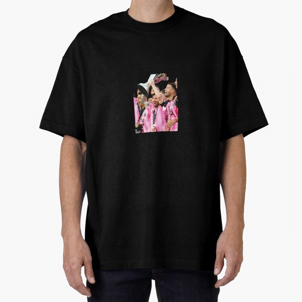 Inter Miami MLS Oversized T-Shirt Join the Countdown to FIFA World Cup 2026 USA Canada Mexico Spirit, Filled with France, Mbappe and Neymar, Game Day Rituals, Football Legends, Country Pride and the Road to the Final; Created for Match Day Parties,