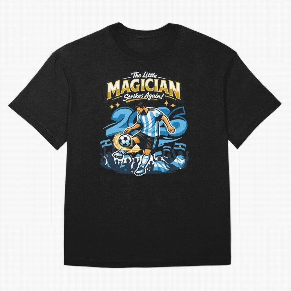 Messi strikes again Classic T-Shirt Bring International Match Energy to FIFA World Cup 2026 for Fans of CR7 and Argentina, Bringing Vintage Soccer Flavor, Modern Football Stars, National Flags and Final Night Emotion; Created for Match Day Parties,